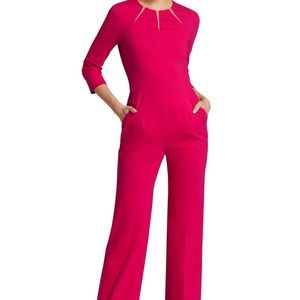 ESCADA, Jersey Jumpsuit, hot pink size 36/S